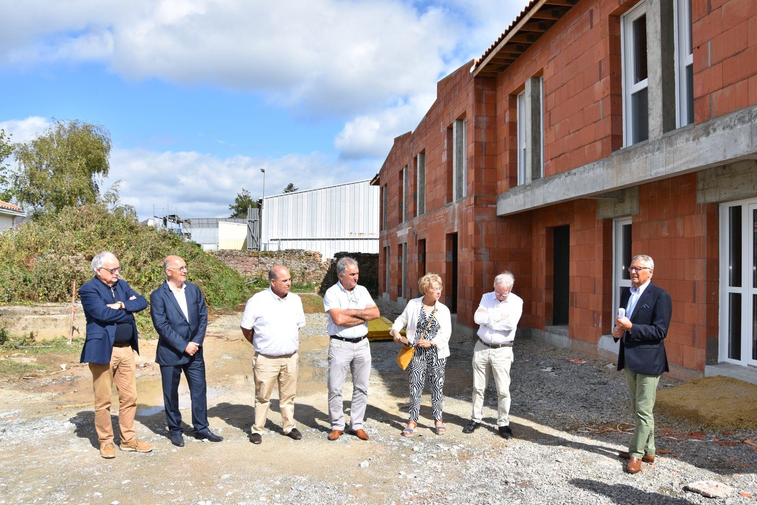 Visite de chantier Résidence Habitat Jeunes Atlantique à StePazanne